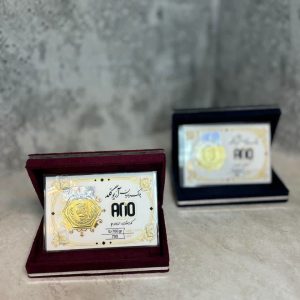 2عدد سکه پارسیان (آریا گلد) 40 سوت 18عیار
